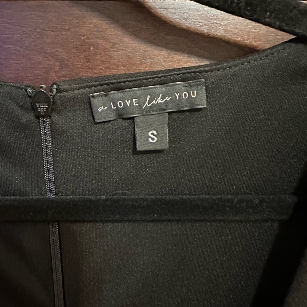 Square Neck Black Jumpsuit - image 6